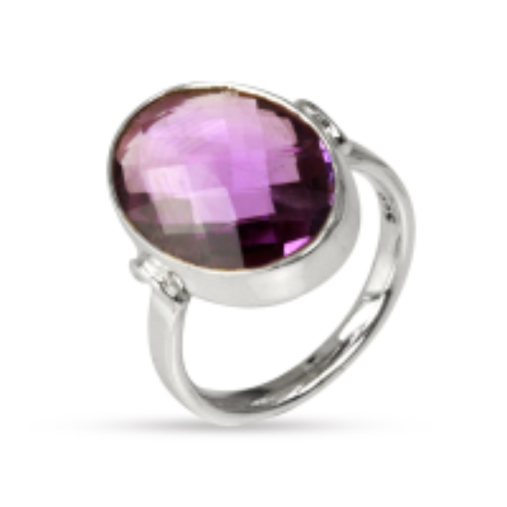 Artisan Handmade Amethyst Ring